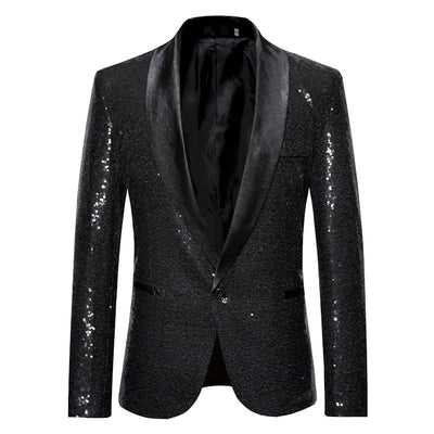 Weston - Elegante blazer de lentejuelas para hombres