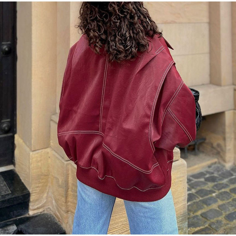 Jaidyn - Bomberjacke Oversized para Mujer