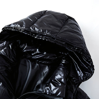 Robert - Chaqueta de plumas brillante y cálida para hombres