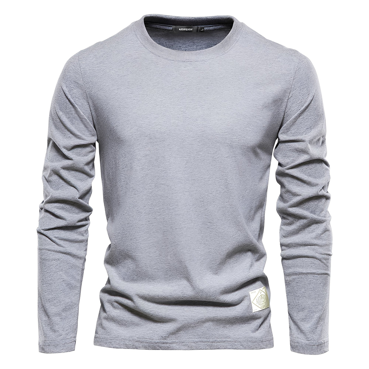 Lambert - Camisa de manga larga casual y sencilla para hombres