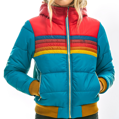 Sharon - Clásica Parka Chaqueta con Capucha para Mujeres