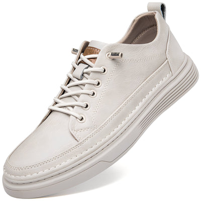 Damion - Clásicos Zapatillas de Cuero para Hombres