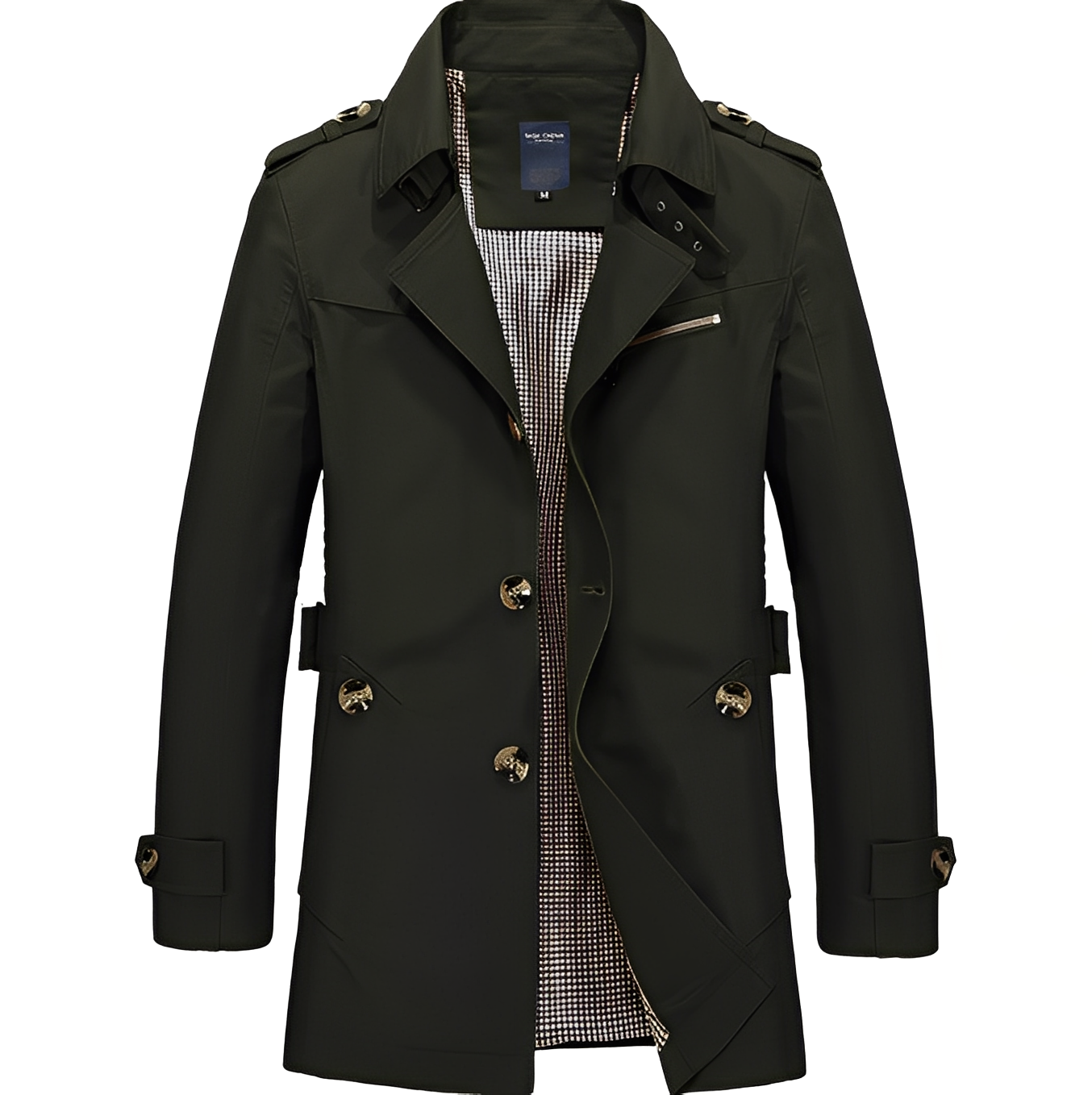 Harry - Cortavientos casual largo medio para hombres