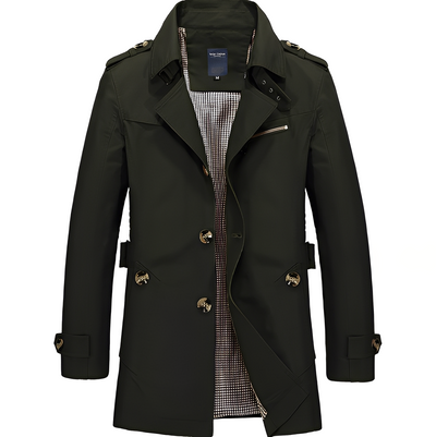 Harry - Cortavientos casual largo medio para hombres