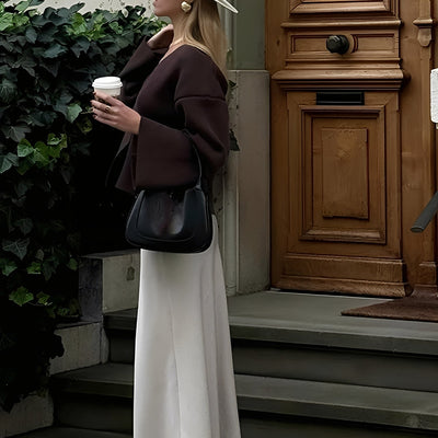 Anjelica - Elegante cardigan de punto suelto para mujer