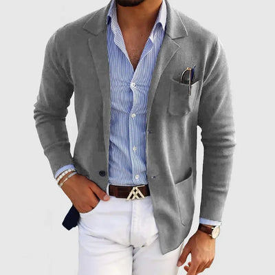 Nico – Elegante blazer de hombre con solapa y botones