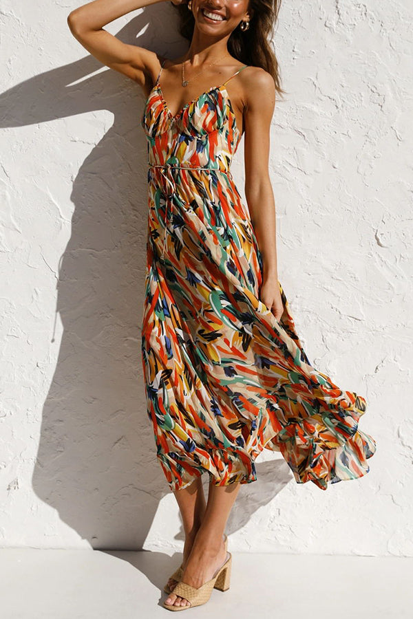 Caridad – Vestido Midi Colorido