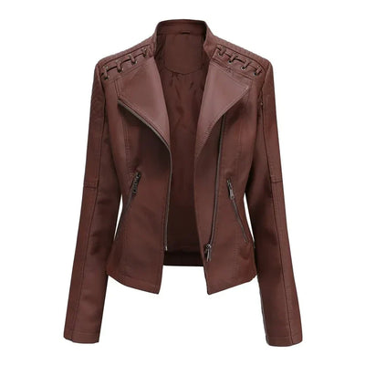 Sofie - Chaqueta de Cuero Elegante para Todos los Días