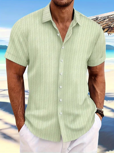 Troy - Camisa Clásica de Botones