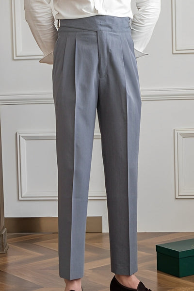 Bronson – Pantalón casual con hebilla ajustable para hombres