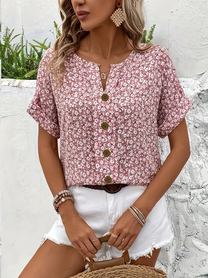 Elena – La Blusa Radiante del Jardín
