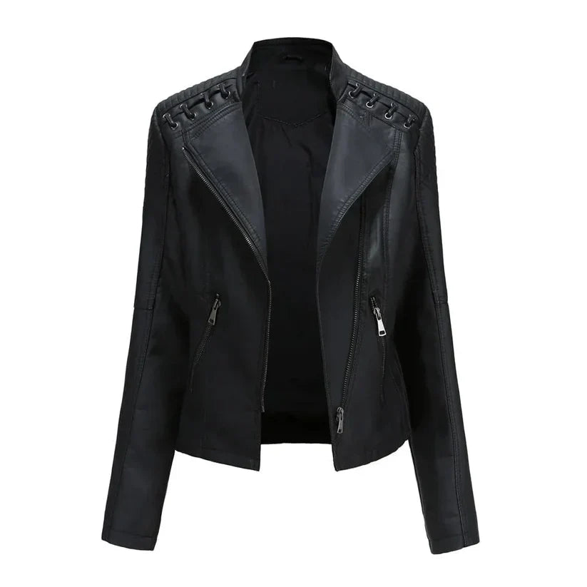 Sofie - Chaqueta de Cuero Elegante para Todos los Días