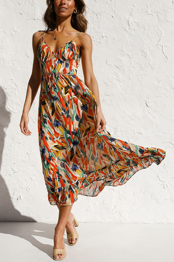 Caridad – Vestido Midi Colorido