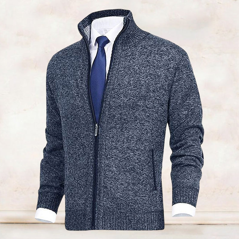 Saber – Cardigan con Cuello Alto