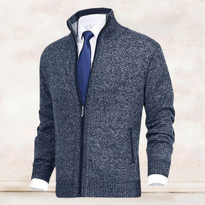 Saber – Cardigan con Cuello Alto