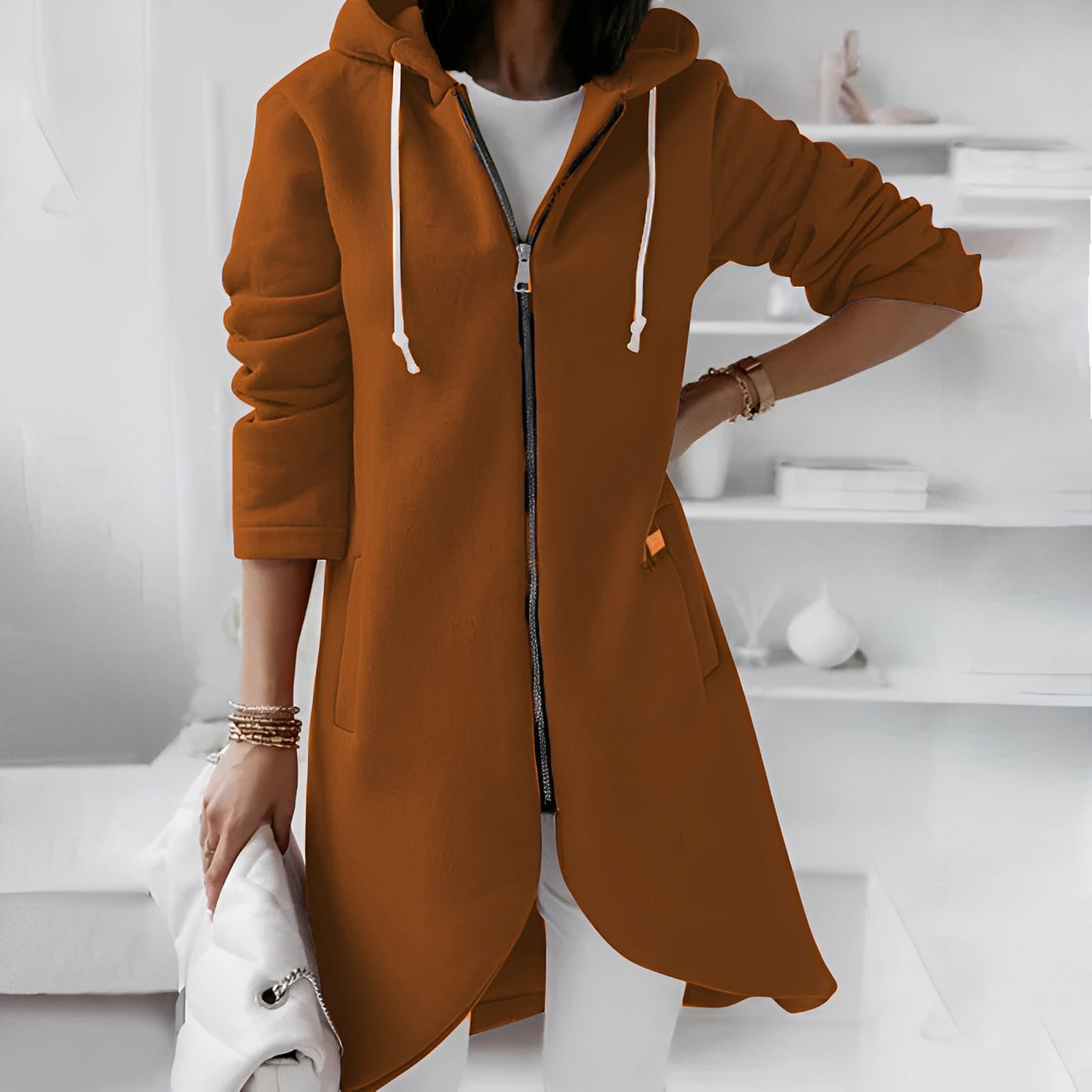 Myranda - Chaqueta elegante con capucha para mujeres