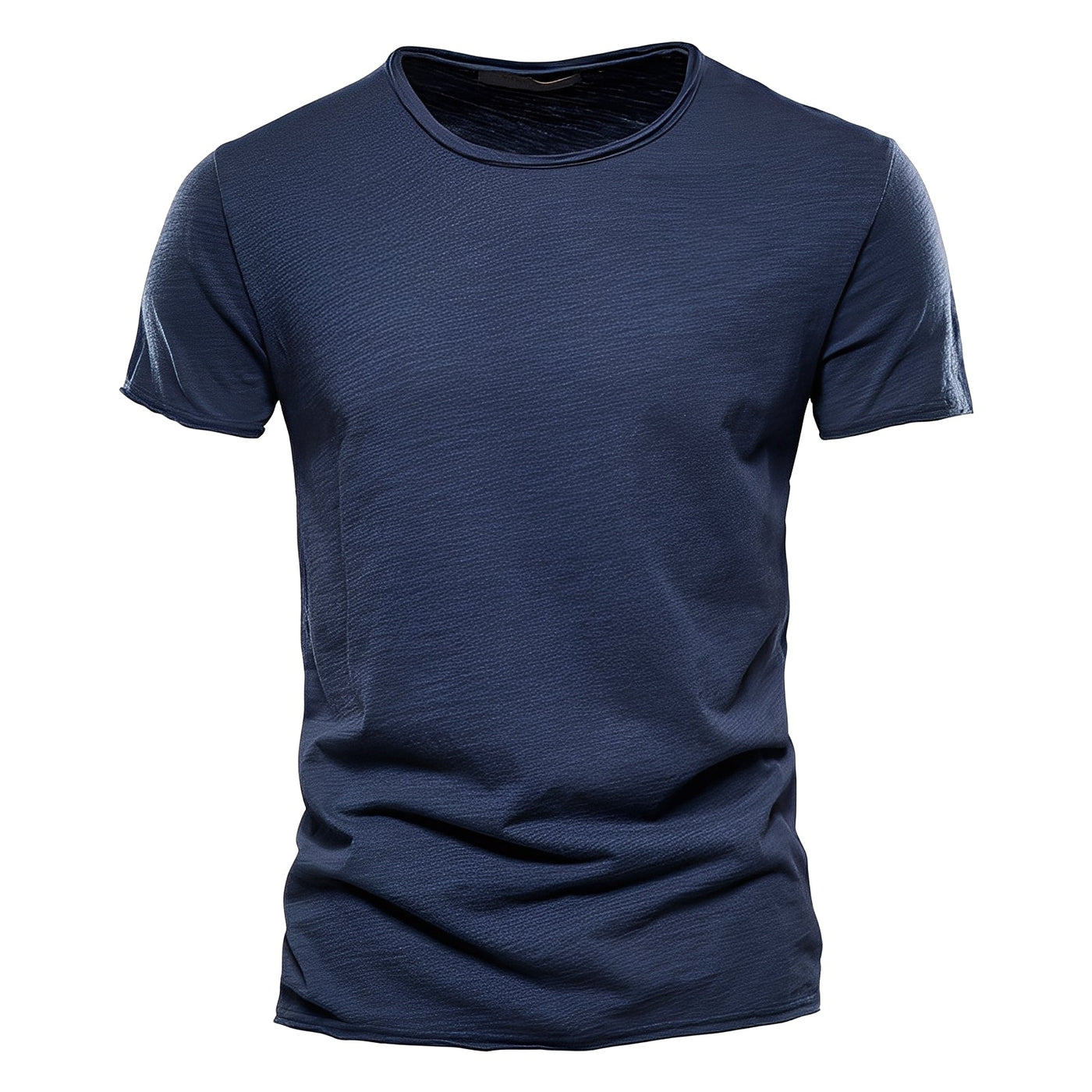Roderick - Camiseta Casual de Manga Corta de Algodón para Hombres