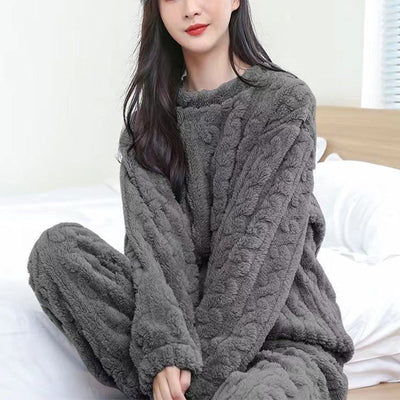 Kathryn - Cómodo, suave pijama de forro polar para mujeres