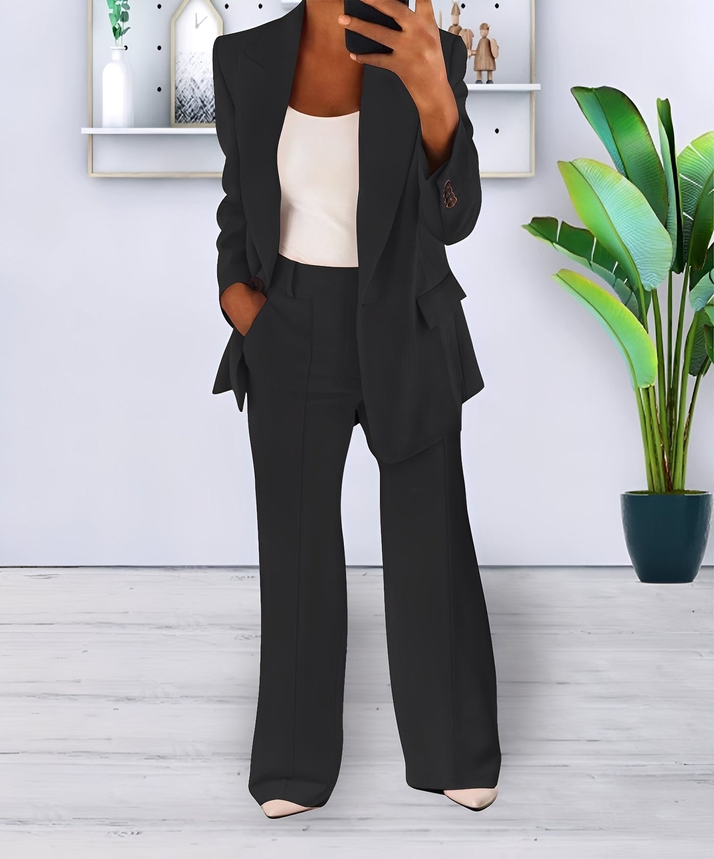Cortney - Elegante, formal dos piezas para mujeres