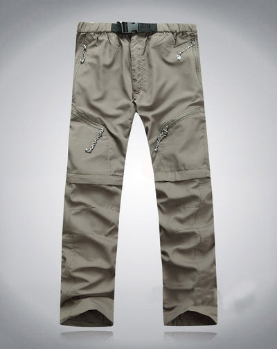 Derryl - Pantalón funcional elástico Zip-Off para hombres