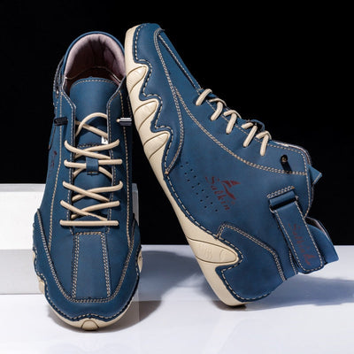 Sergio - Zapatos de Cuero Ortopédicos para Hombres