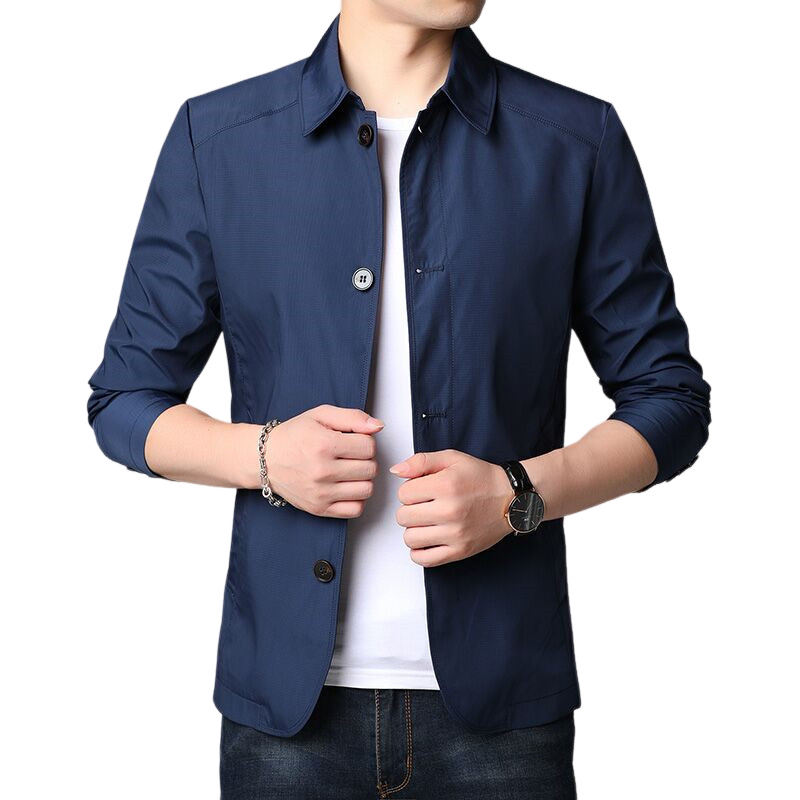 Fredric - Chaqueta casual, suelta, rompevientos para hombres