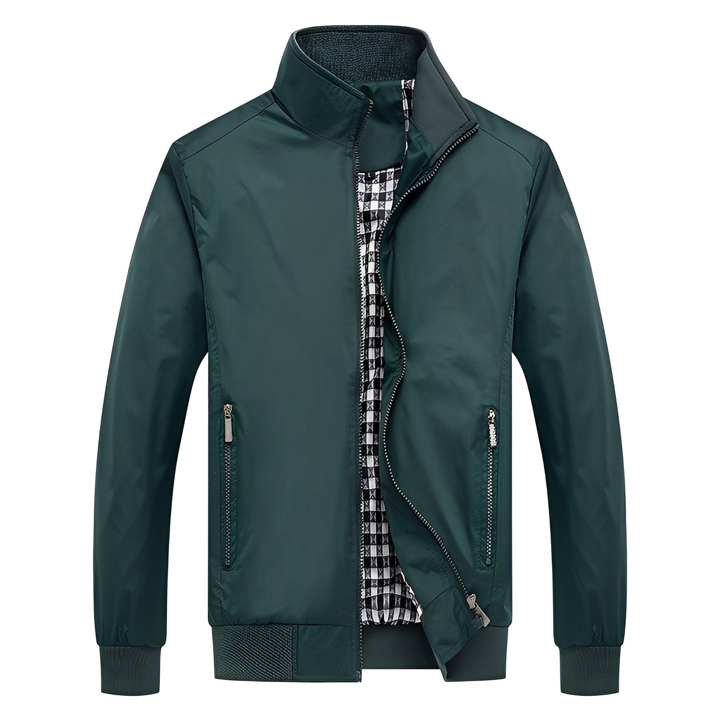 Terrence - Chaqueta casual, formal, rompevientos para hombres
