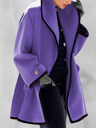 Mikayla - Chaqueta de lana cálida con capucha para mujeres