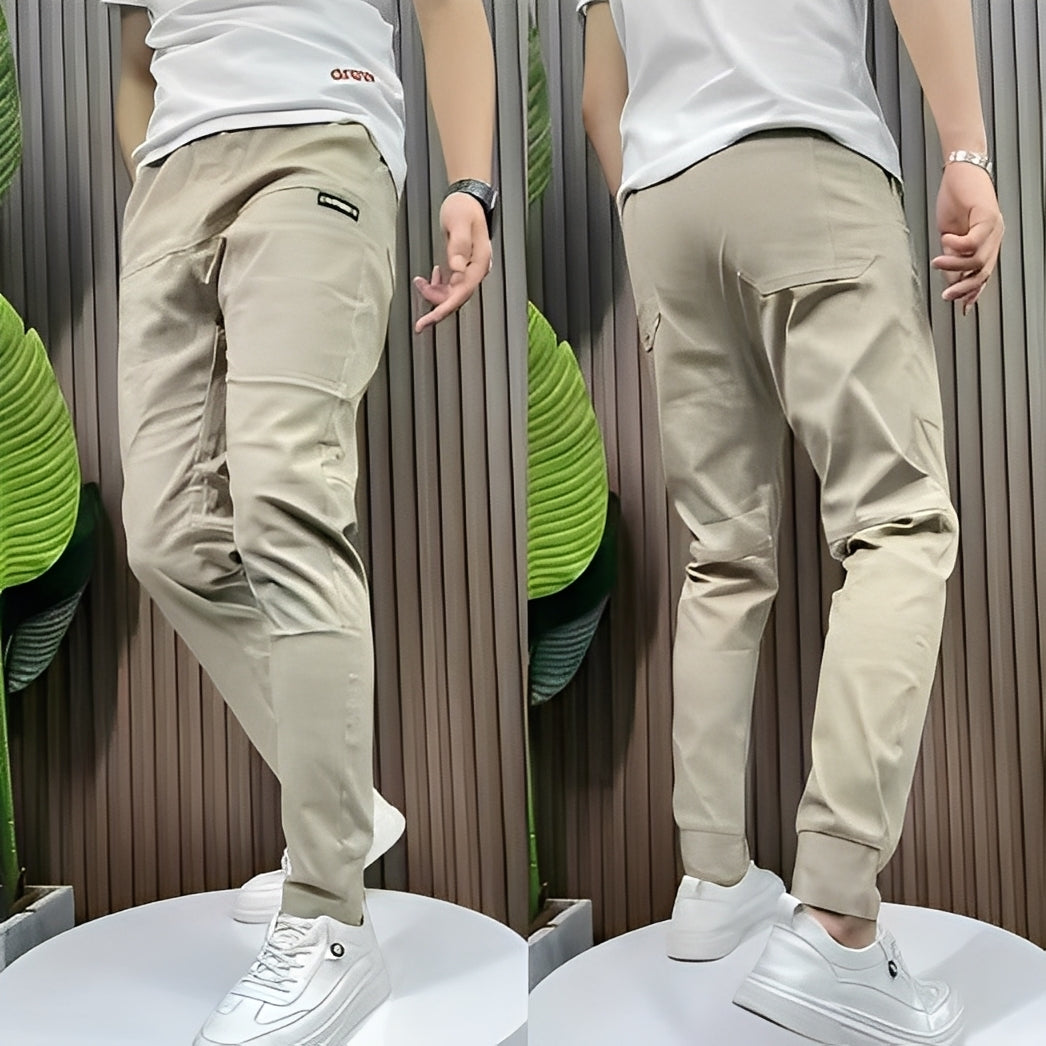 Raynard - Elegante pantalón cargo elástico para hombres