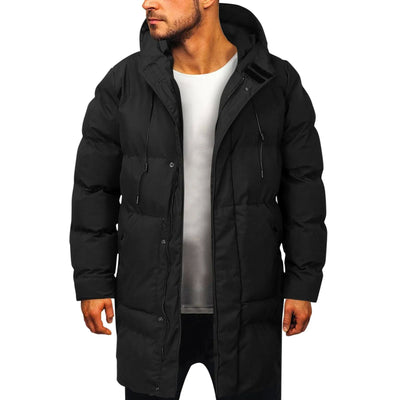 Darrel - Cálido, largo Parka-Jacke para Hombres