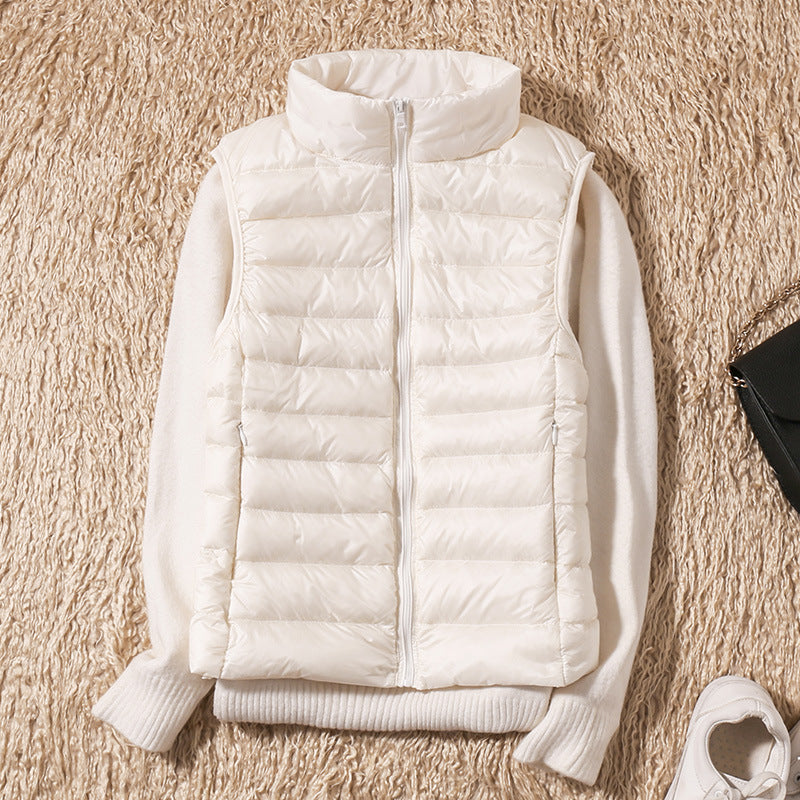 Azalea - Casual, ligera, acolchada chaqueta de plumas para mujeres