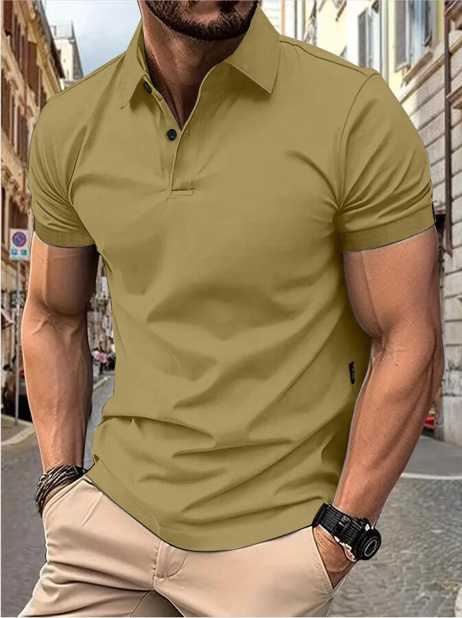 Blake - Camiseta Polo de Verano para Hombres en Ajuste Delgado