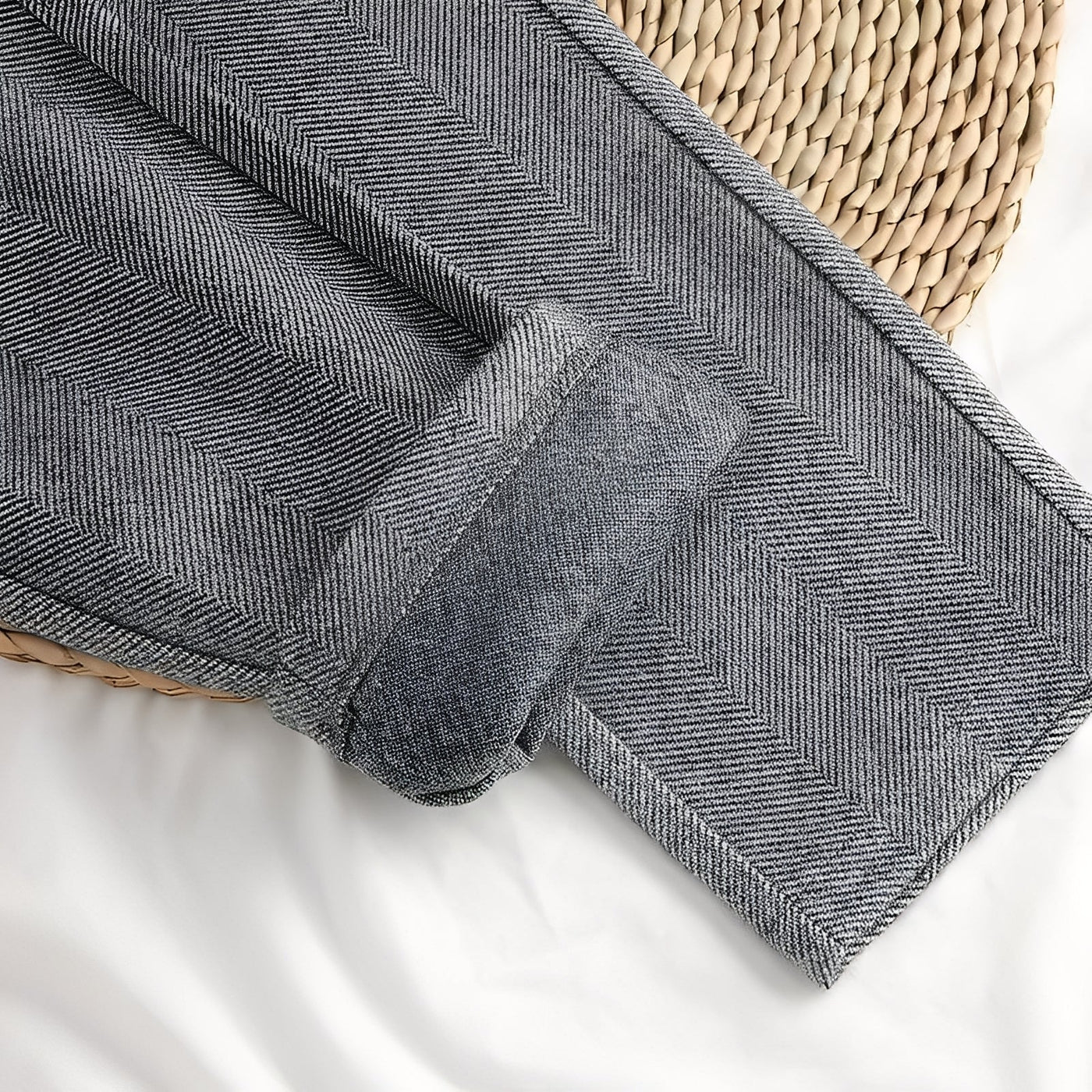 Daren - Pantalón estrecho formal de lana para hombres