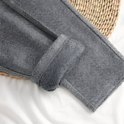 Daren - Pantalón estrecho formal de lana para hombres