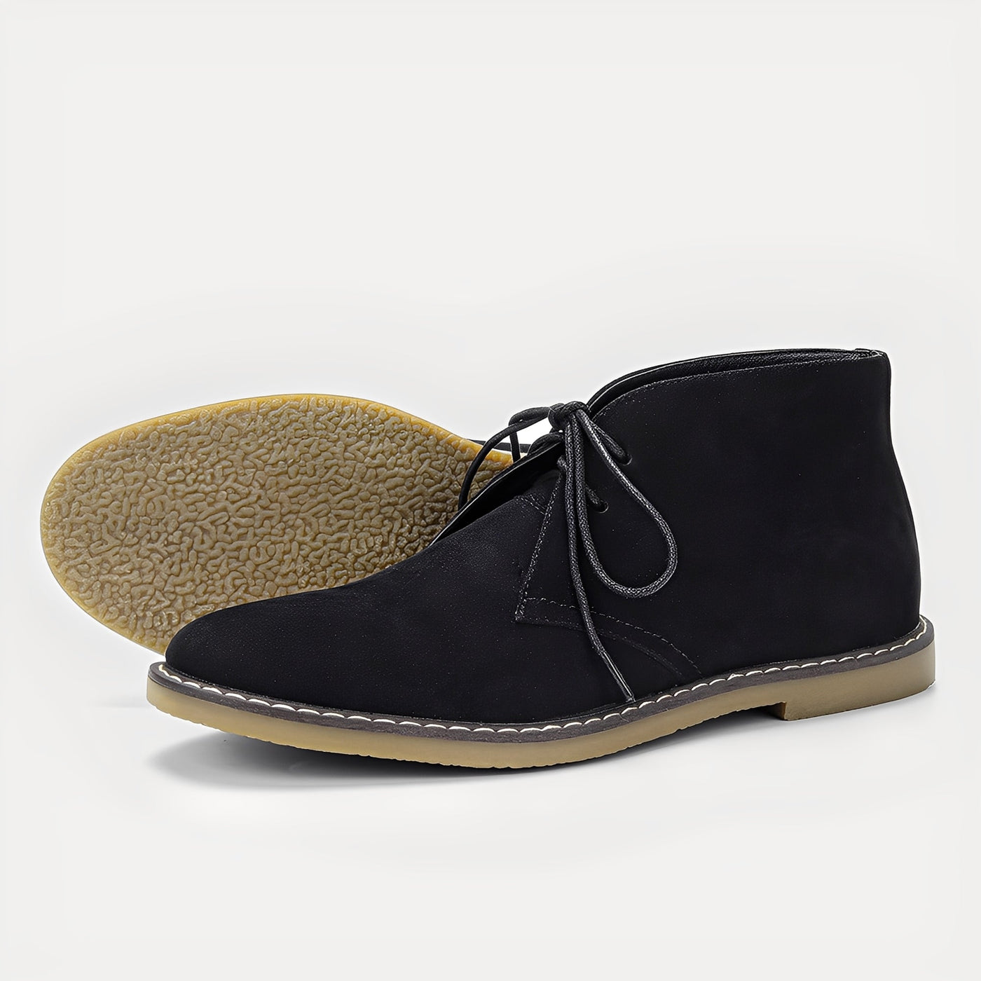 Kendrick - Botas Clásicas de Cuero para Hombres en Tallas Grandes