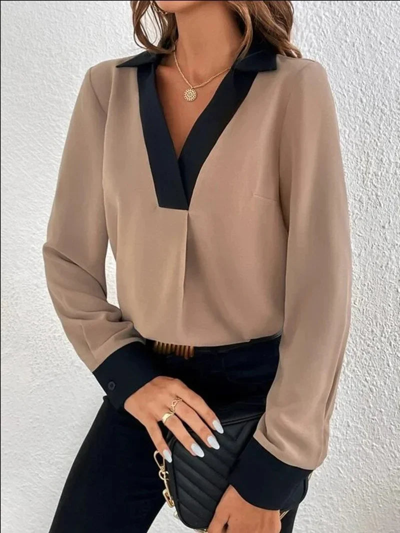 Nola - Blusa Elegante de Oficina
