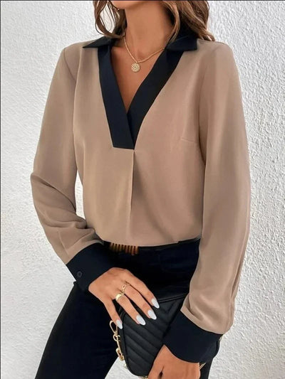 Nola - Blusa Elegante de Oficina