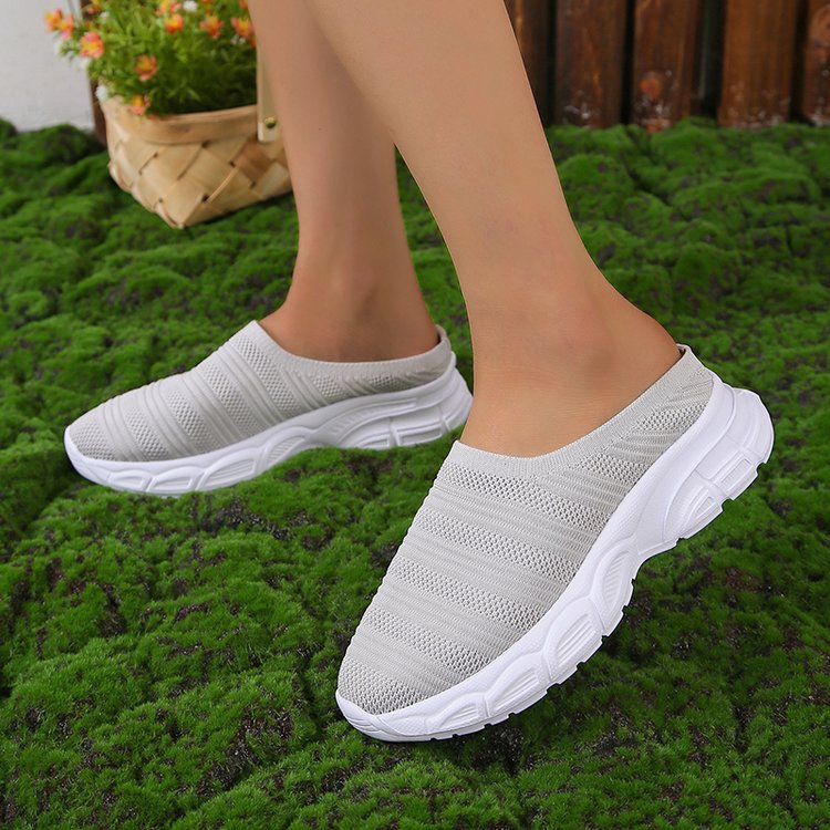 Malani - Moderna Zapatilla Slip-On con Cuña para Mujer