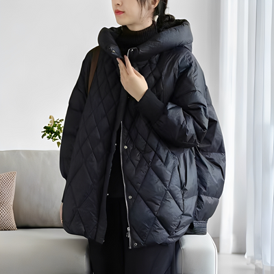 Abigail - Abrigo de invierno casual con cremallera para mujeres