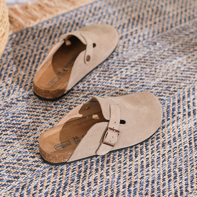 Davina - Mocasines Unisex de Gamuza en Estilo Old Money