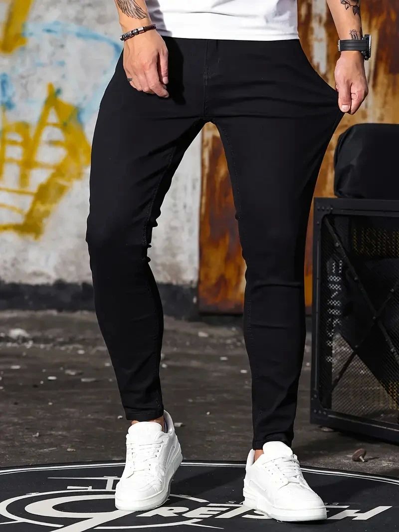Linford - Clásico Stretch-Skinny-Jeans para Hombres