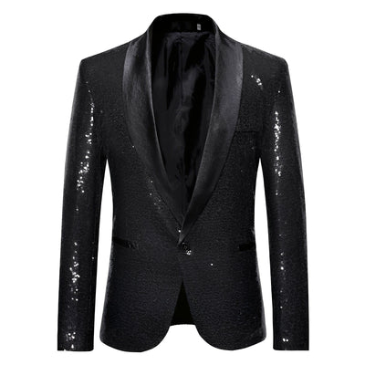 Jerome - Clásico, elegante blazer de lentejuelas para hombres