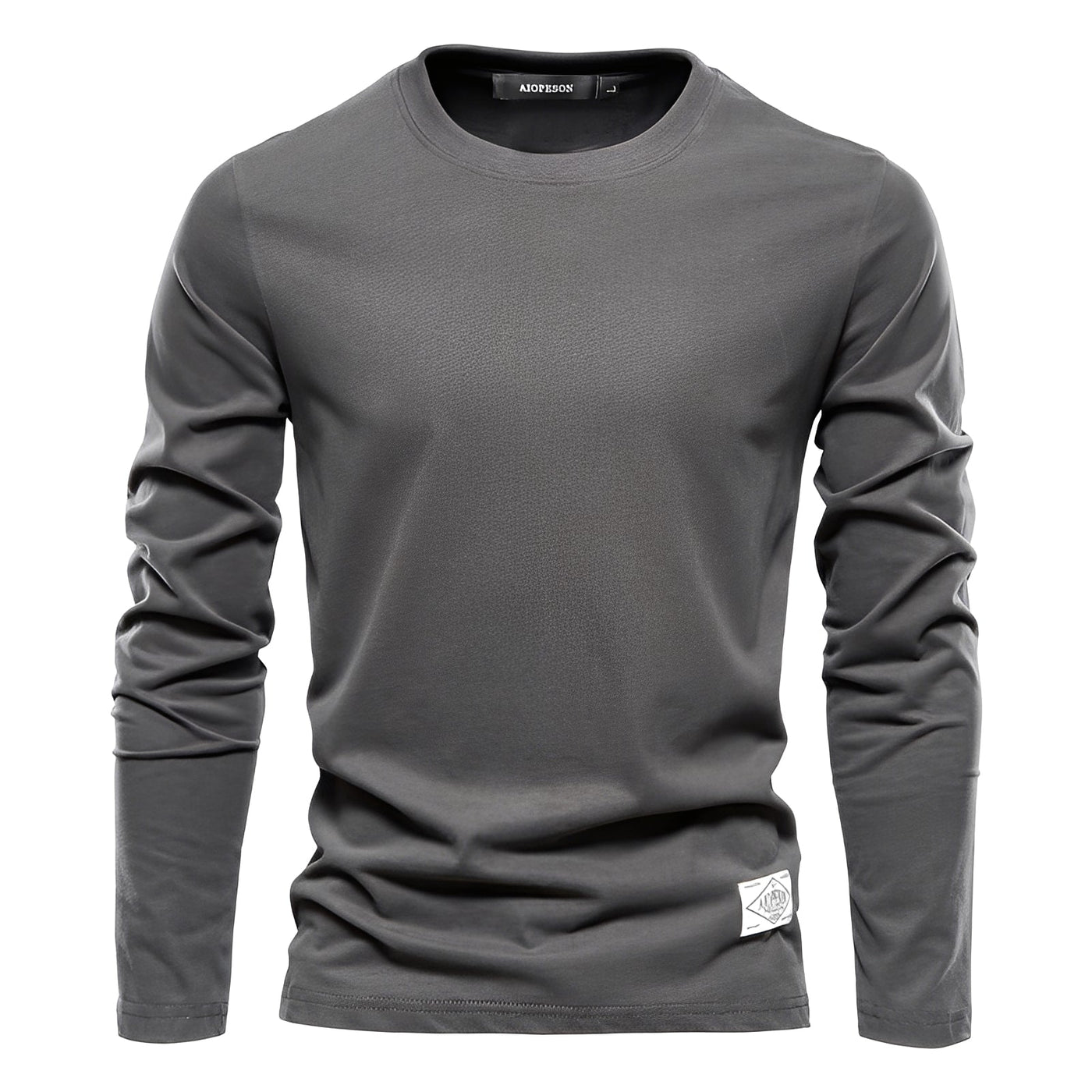 Lambert - Camisa de manga larga casual y sencilla para hombres