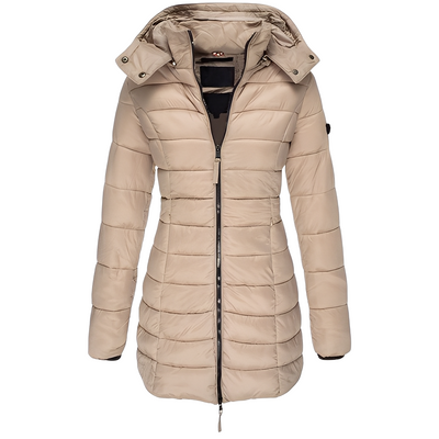 Jazmine - Elegante, cálido, acolchado abrigo para mujeres