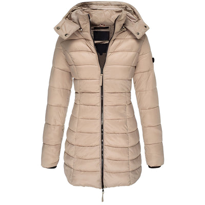 Louisa - Elegante, cálida, chaqueta acolchada para mujer