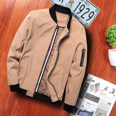Leonard - Elegante chaqueta bomber para hombres