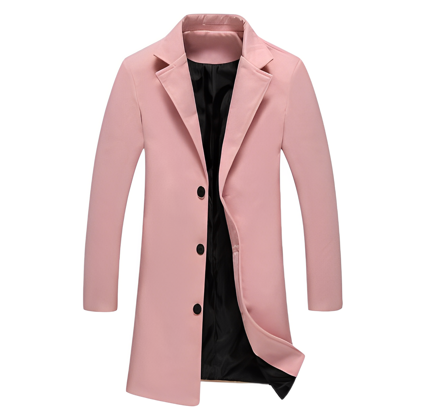 Peyton - Abrigo de invierno formal de lana para hombres