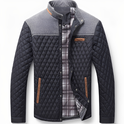 Alvin - Casual, chaqueta acolchada para hombres