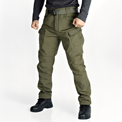Brendon - Pantalones tácticos de senderismo con múltiples bolsillos para hombres