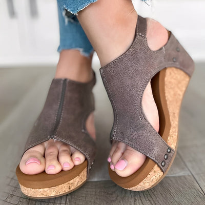 Averie - Elegantes Sandalias de Plataforma para Mujer